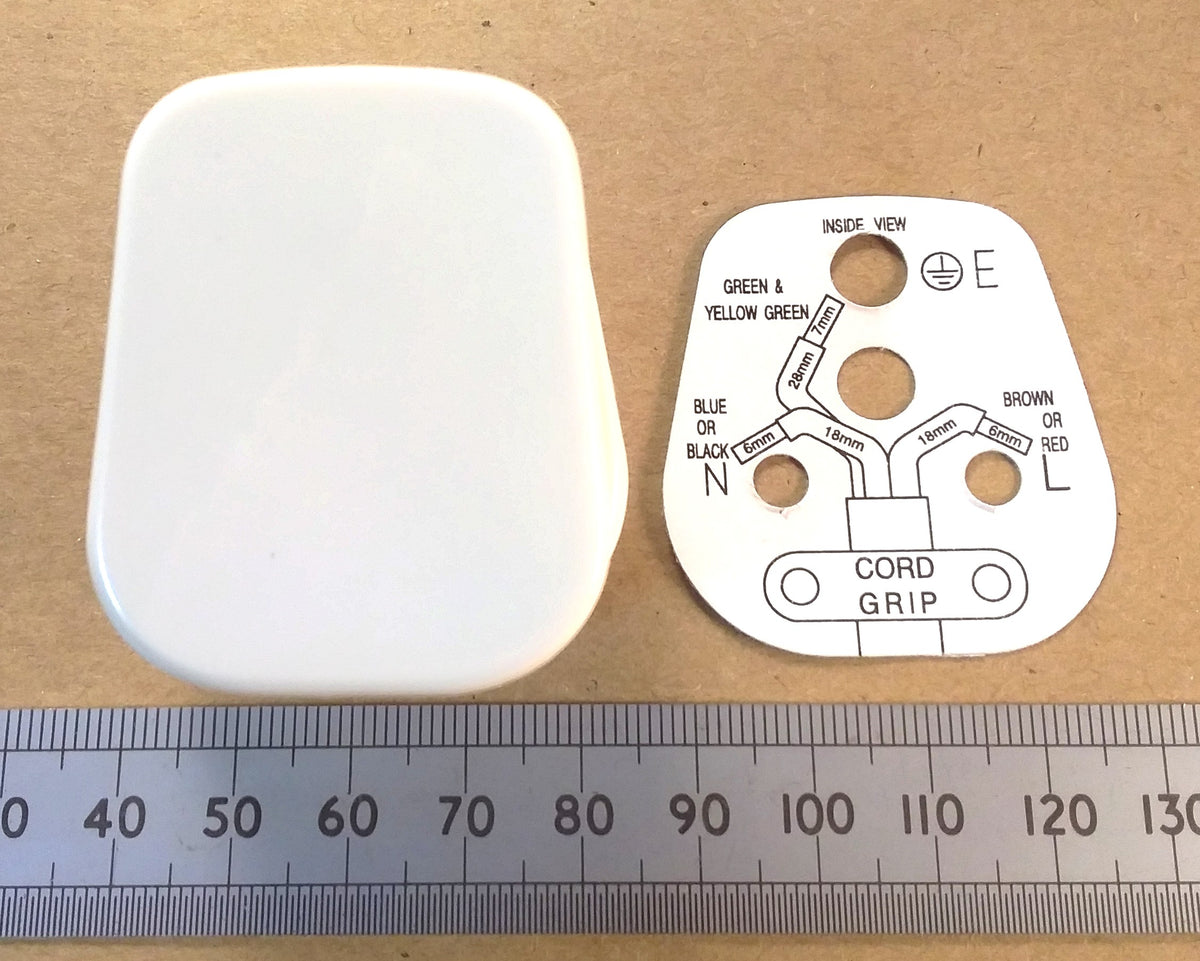 Round Pin Mains Power Plug 5 Amp 5A 250V UK British BS546A