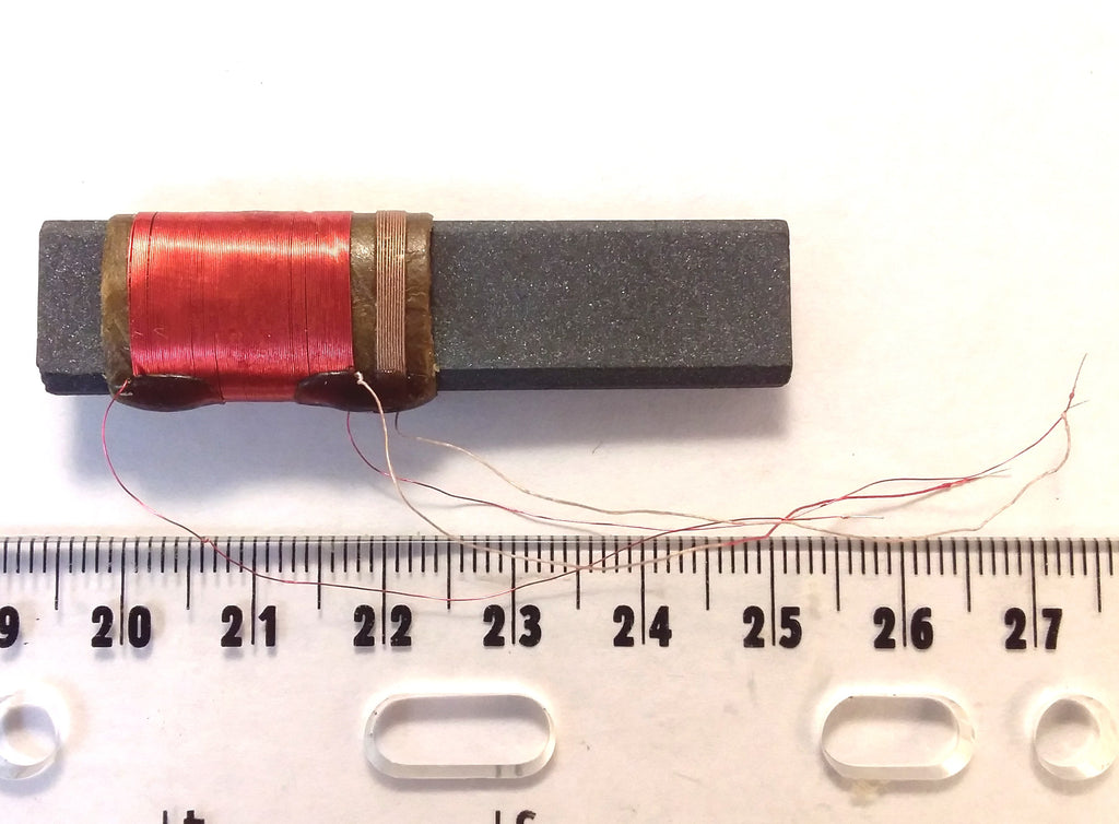 Flat Bar Ferrite Rod MW AM Coil 525uH Loopstick Antenna 55 x 12 x 5mm