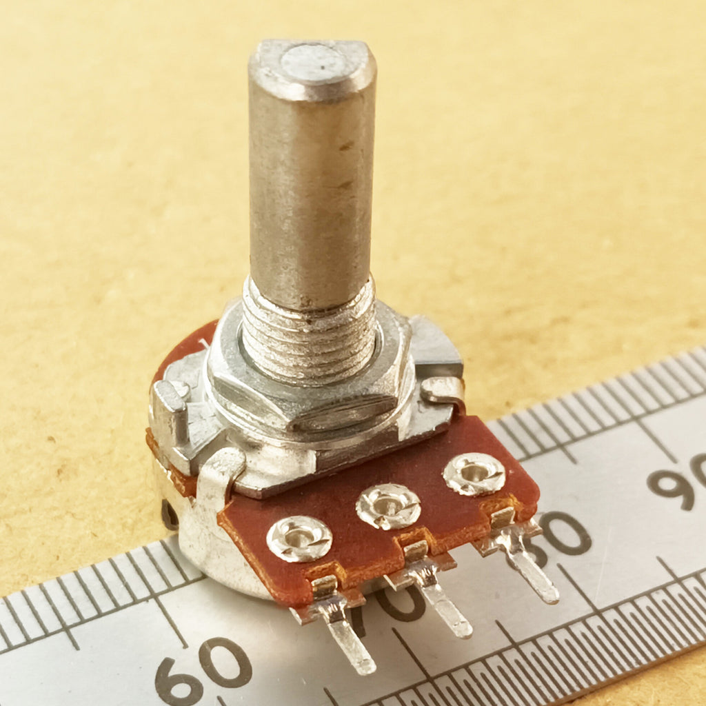 Flatted D Reverse Logarithmic Potentiometer Conductive Plastic Track C BD