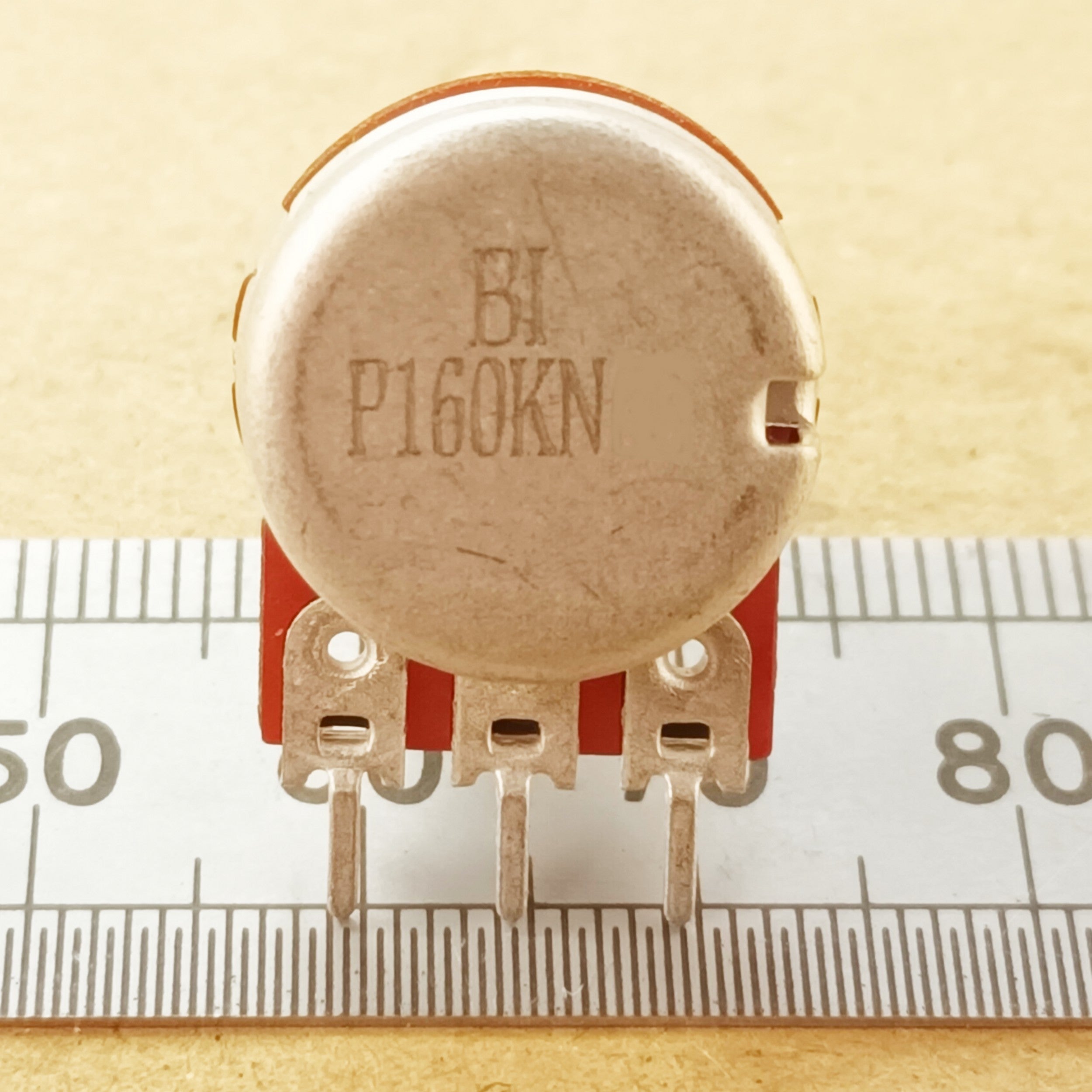 Potentiometer D Shaft Flat Points to Wiper Flatted 6mm Conductive Plastic A Track BDWF