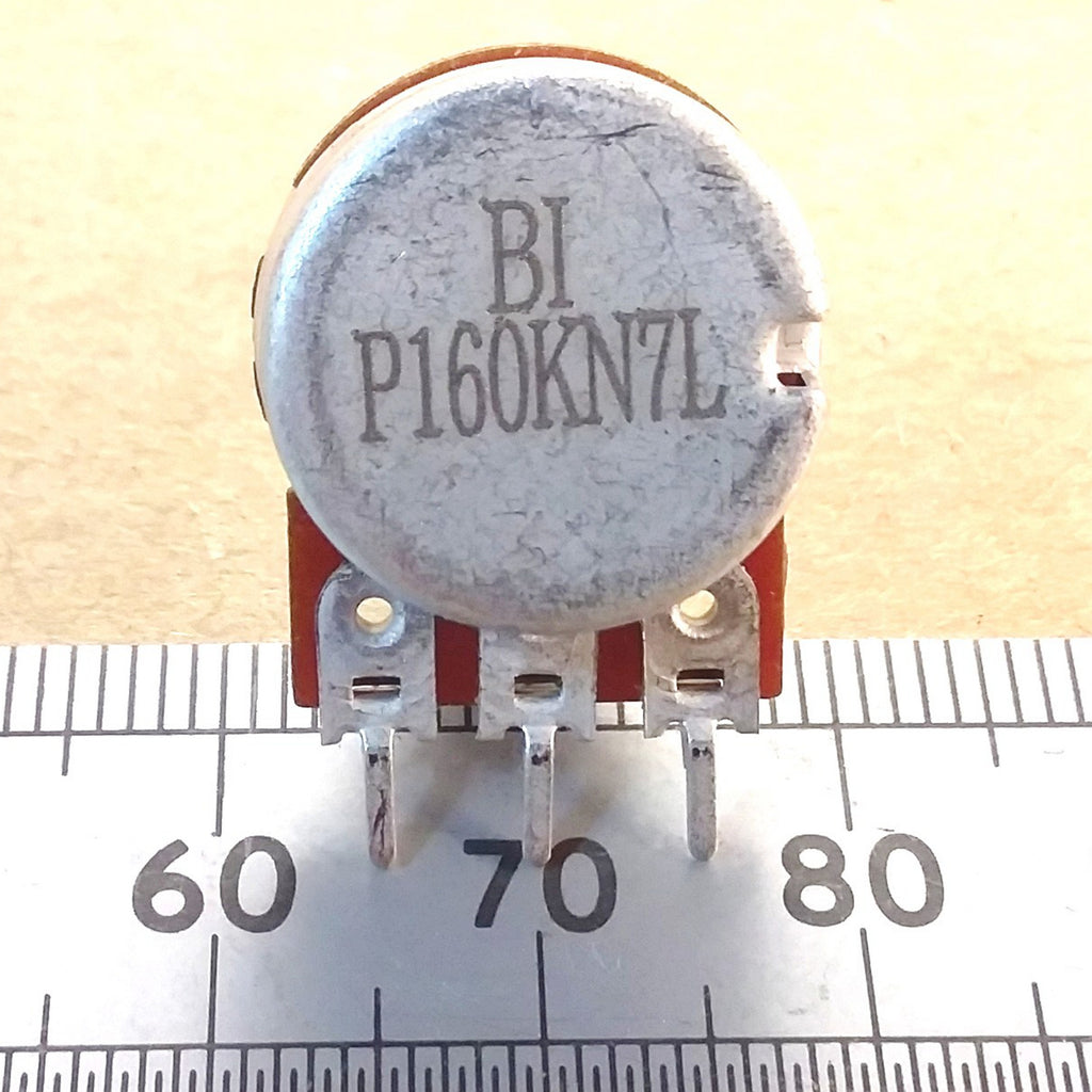 Reverse Logarithmic Potentiometer Splined Shaft Conductive Plastic C BIS