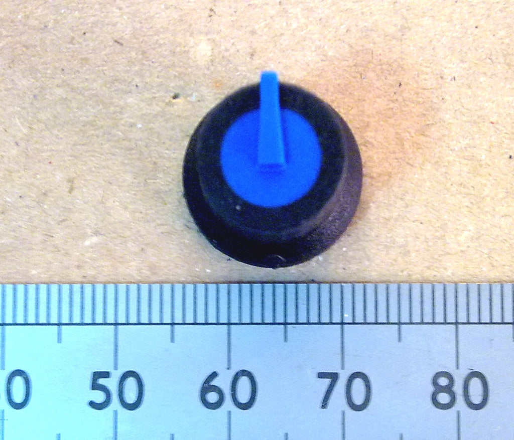 Volume Control Mixer Knobs for 6mm D-Shaft With Colored Pointer And Top