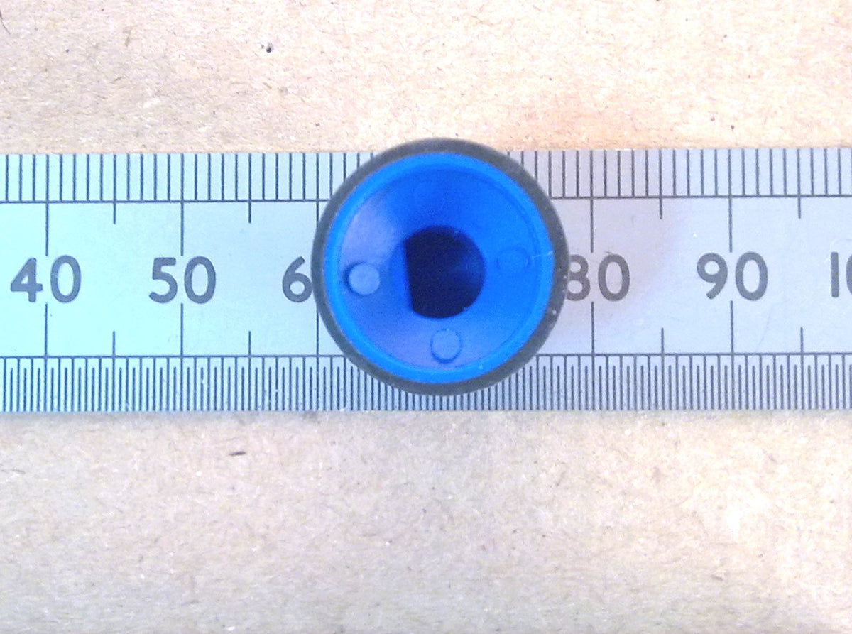 Volume Control Mixer Knobs for 6mm D-Shaft With Colored Pointer And Top