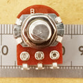 11 Detent Potentiometer 6mm D-Shaft Linear Pot Multiple Click B10K 10K, Solder Lug B 11DET