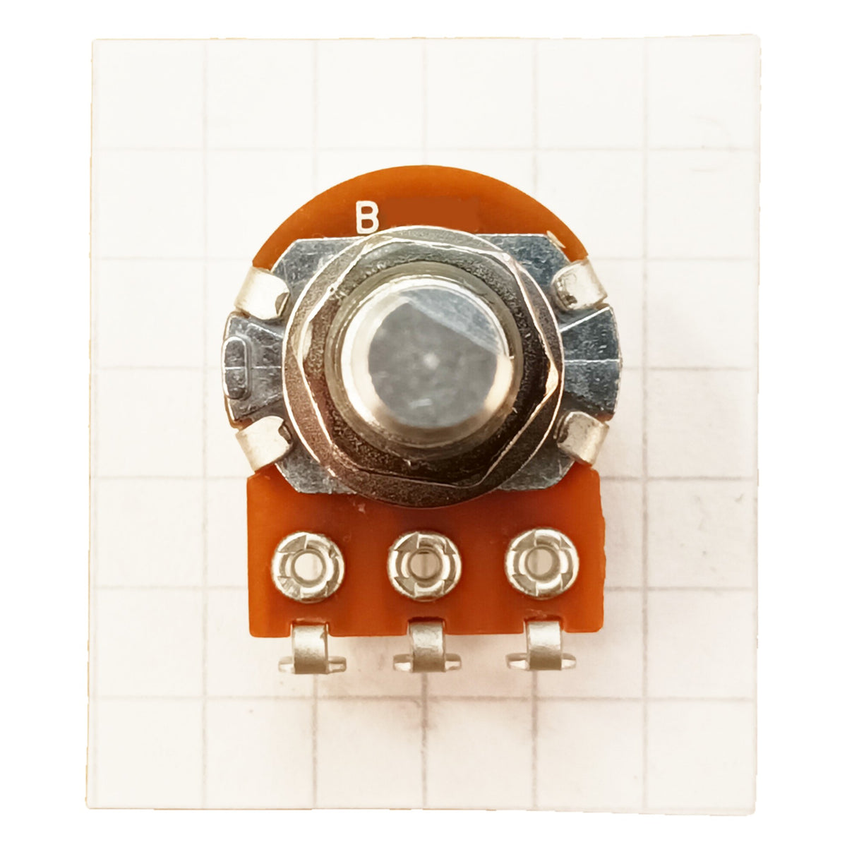 41 Detent Click Potentiometer 6.0mm D Shaft Solder Lug 16mm Linear DSL41