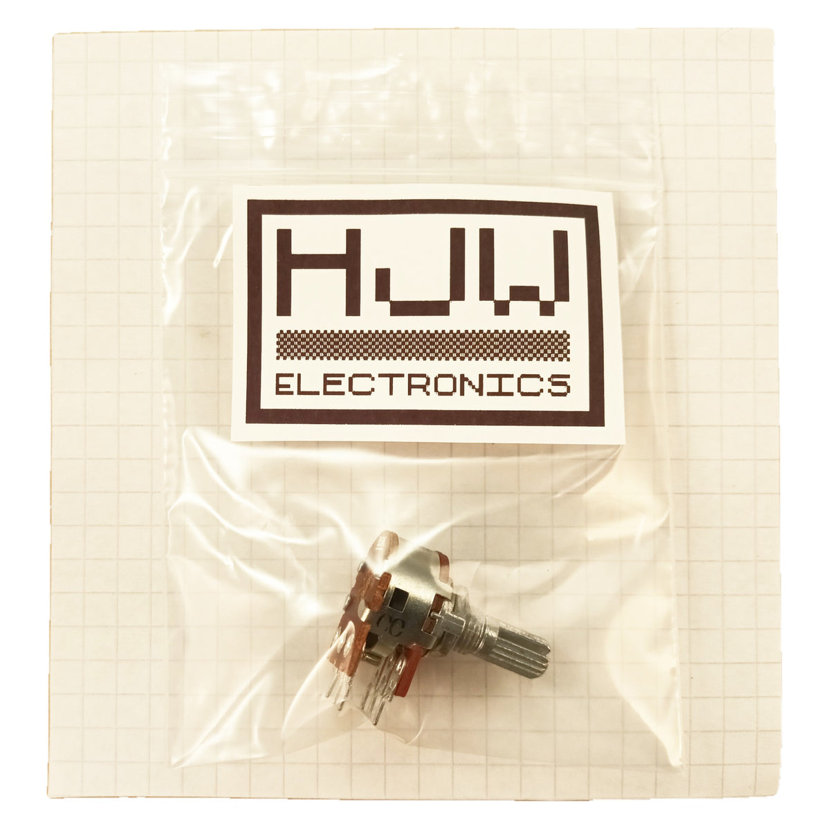 Centre Click Potentiometer Stereo Detent Linear Track Splined Shaft B DD