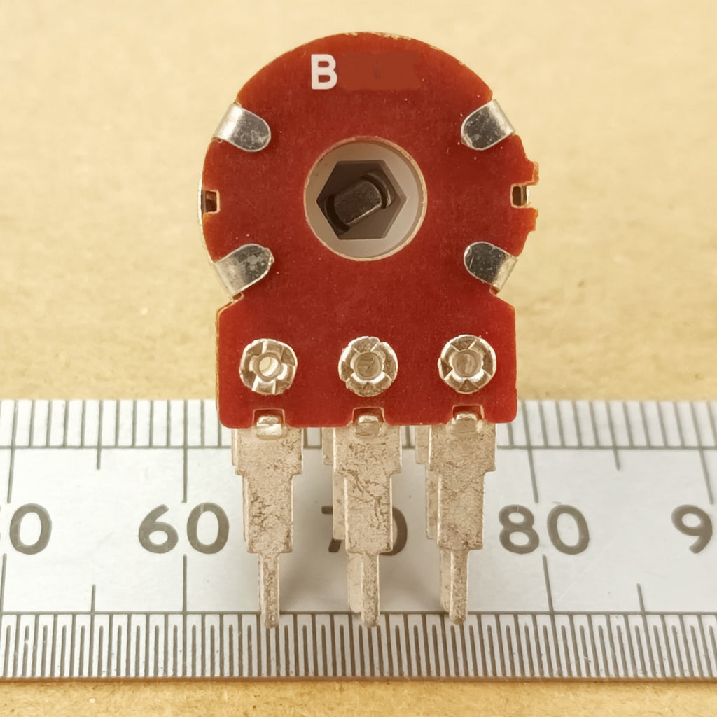 Long Pin Stereo Potentiometer 16mm Splined Shaft Dual Linear Pot B LPST