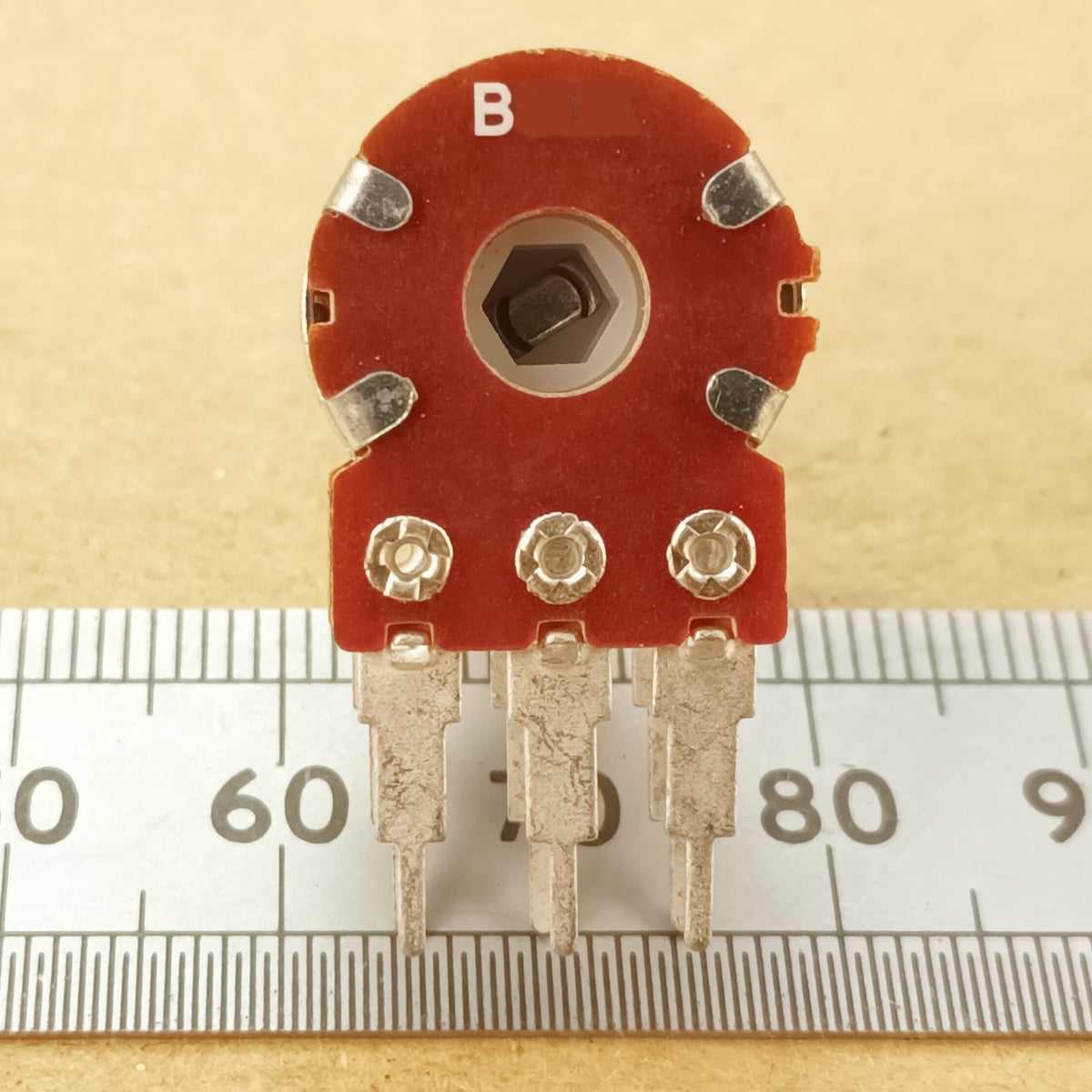 Long Pin Stereo Potentiometer 16mm Splined Shaft Dual Linear Pot B LPST