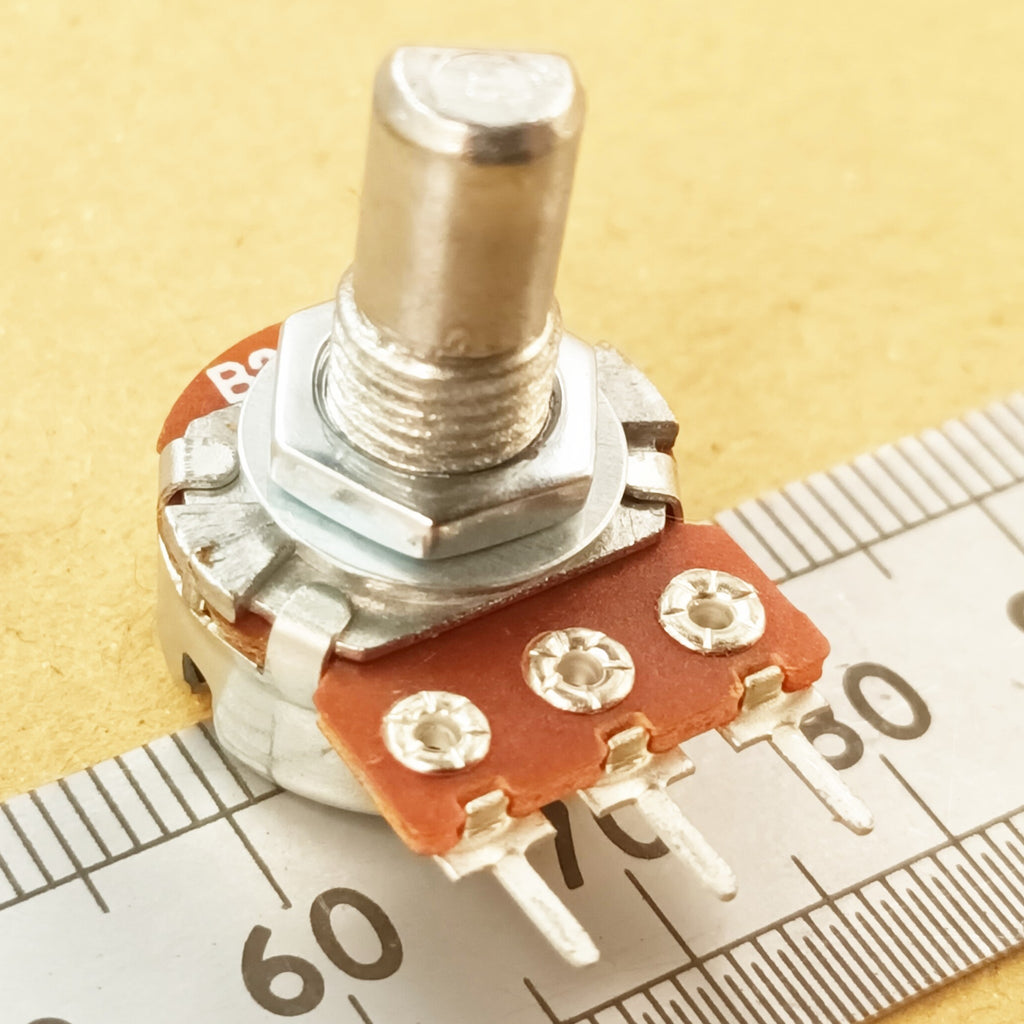 6mm Flatted Shaft Potentiometer Linear Control Pot B D