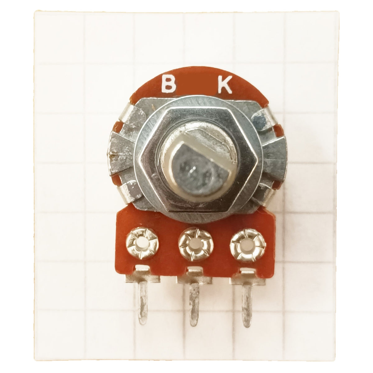 6mm Flatted Shaft Potentiometer Linear Control Pot B D