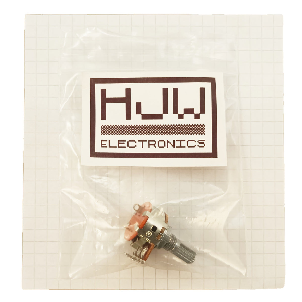 Switched Potentiometer Splined Shaft Solder Lugs Rear Switch B RSWL
