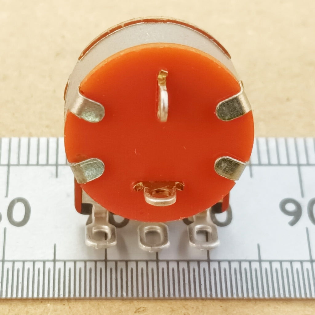 Switched Potentiometer Splined Shaft Solder Lugs Rear Switch B RSWL