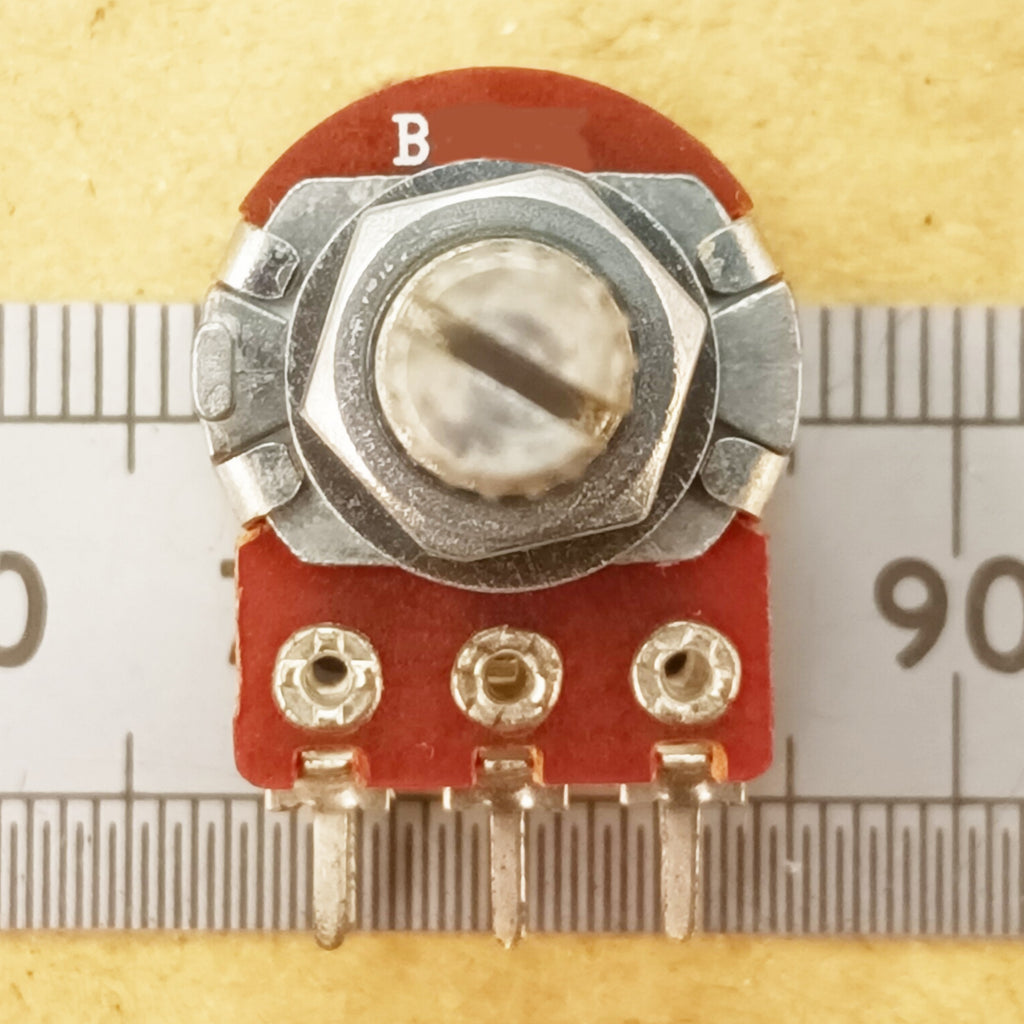 Switched Linear Potentiometer Splined Shaft Switch B SWP