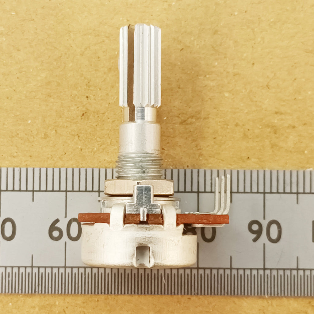 11 Detent Potentiometer B2K Splined Shaft Multi Click Pot B T1811P