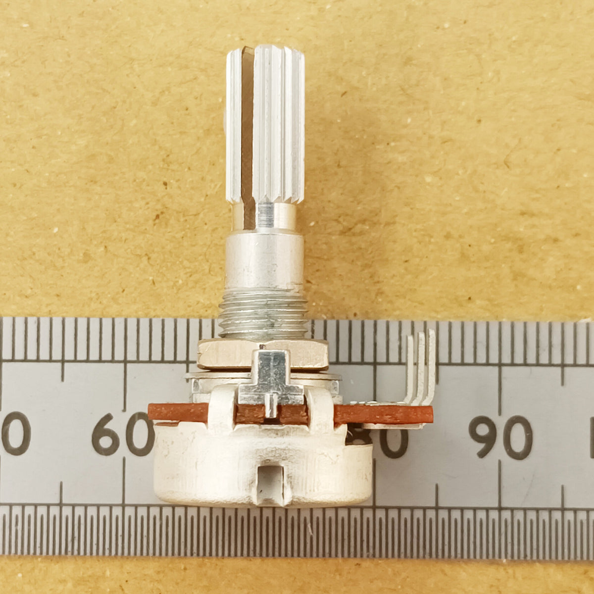 11 Detent Potentiometer B2K Splined Shaft Multi Click Pot B T1811P