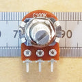 Reverse Logarithmic Potentiometer Splined Shaft Conductive Plastic C BIS
