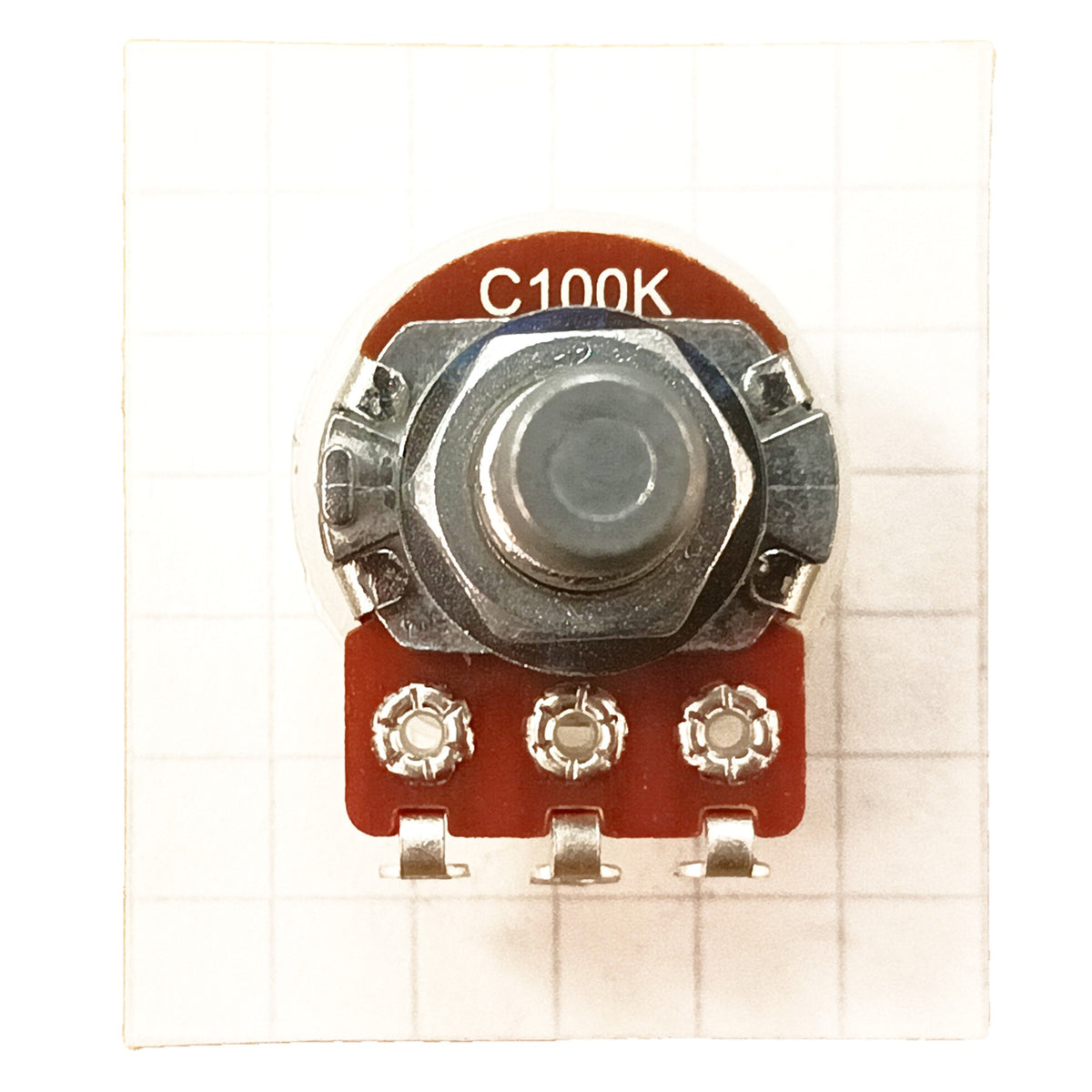 Potentiometer 6mm Round Shaft Reverse Log Solder Lug C RSL60