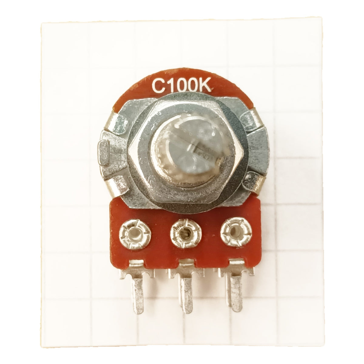 Stereo Potentiometer Reverse Logarithmic Taper Splined Shaft C ST