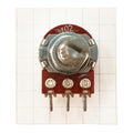 Reverse Logarithmic Taper Potentiometer Splined Shaft C BAS