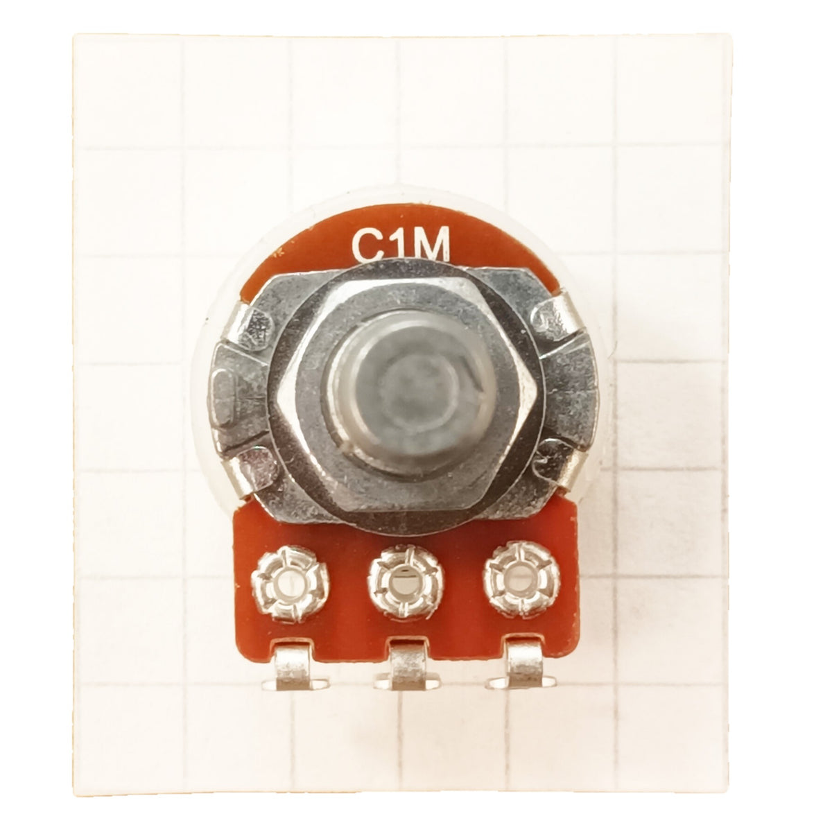 Potentiometer 6mm Round Shaft Reverse Log Solder Lug C RSL60