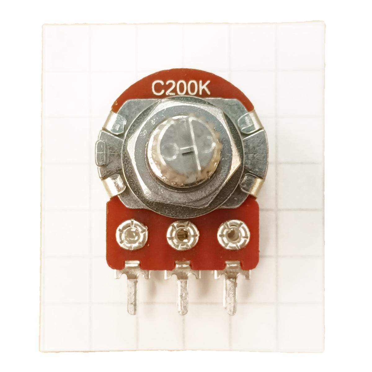 Stereo Potentiometer Reverse Logarithmic Taper Splined Shaft C ST