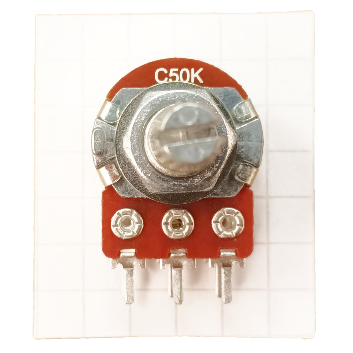 Stereo Potentiometer Reverse Logarithmic Taper Splined Shaft C ST