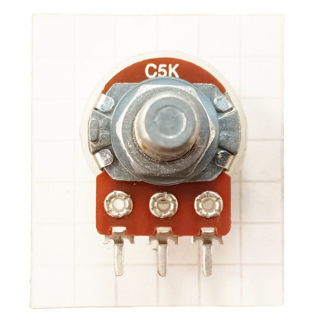 Potentiometer Anti Logarithmic 6mm Round Shaft Reverse Taper C RSP60