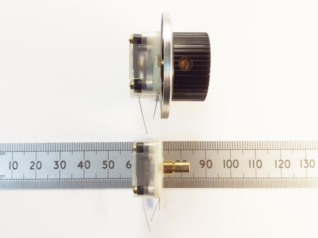 Aluminum Skirt Control Knob 37mm, 6.3mm Shaft, 0-10 Or Pointer Marking