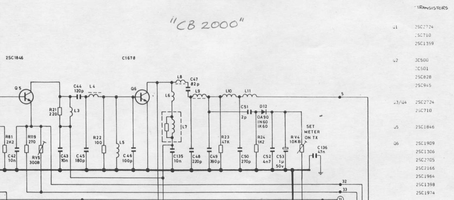 2SC2078 CB Radio RF Power Amplifier 27MHz Output Stage Transistor