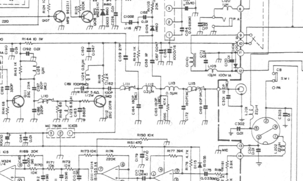 2SC2078 CB Radio RF Power Amplifier 27MHz Output Stage Transistor