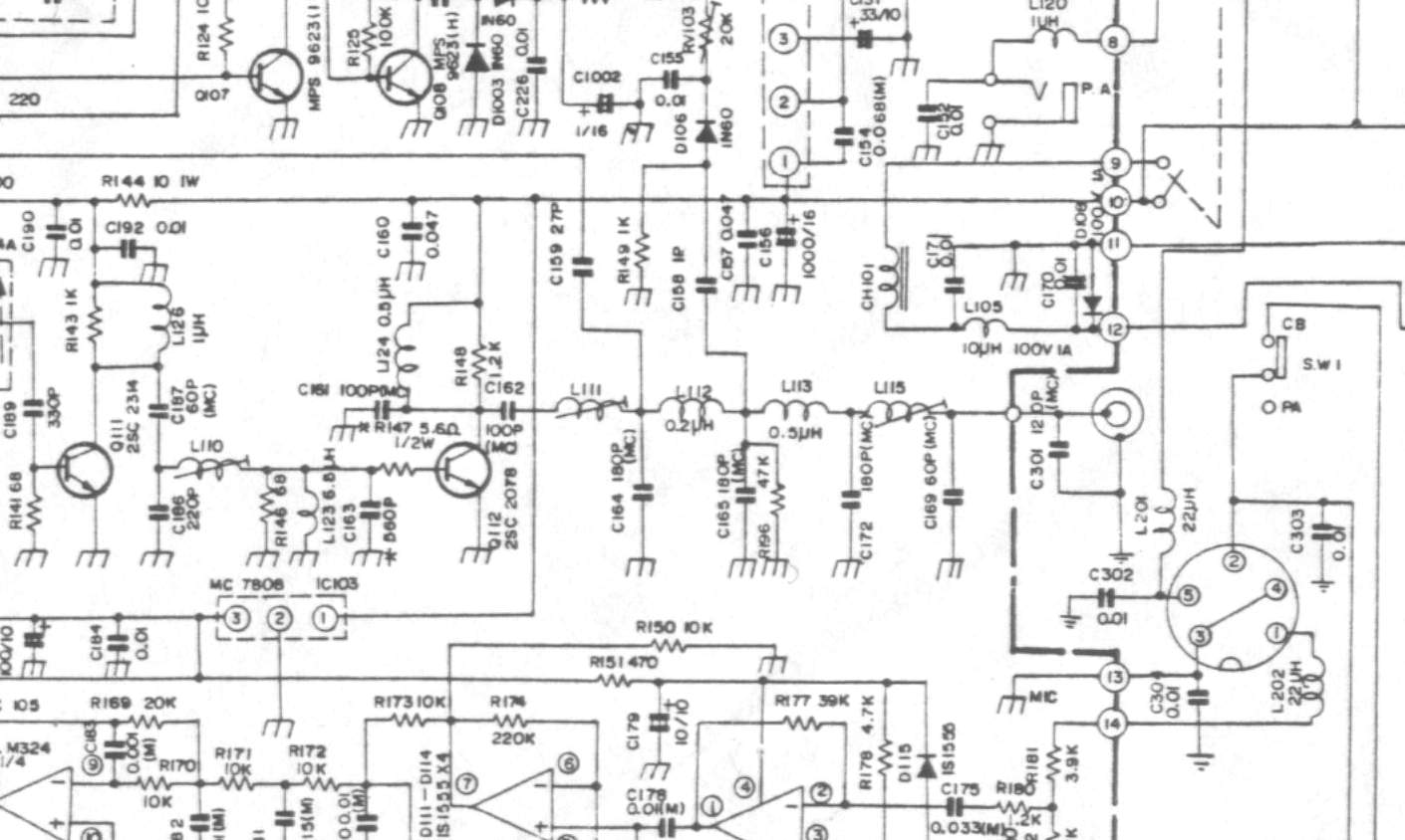 2SC2078 CB Radio RF Power Amplifier 27MHz Output Stage Transistor