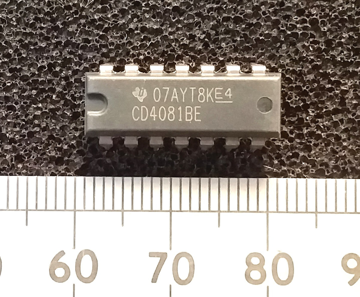 4000 Series CMOS Logic IC Dil Chips By Texas Instruments