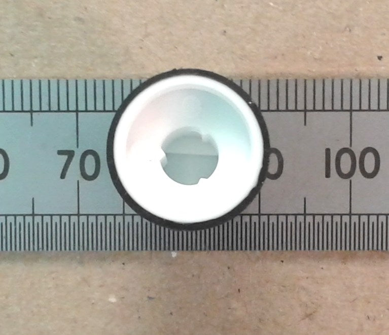 Control Knob for 6mm Splined Shaft Pots With Indicator Line K87MBR T18