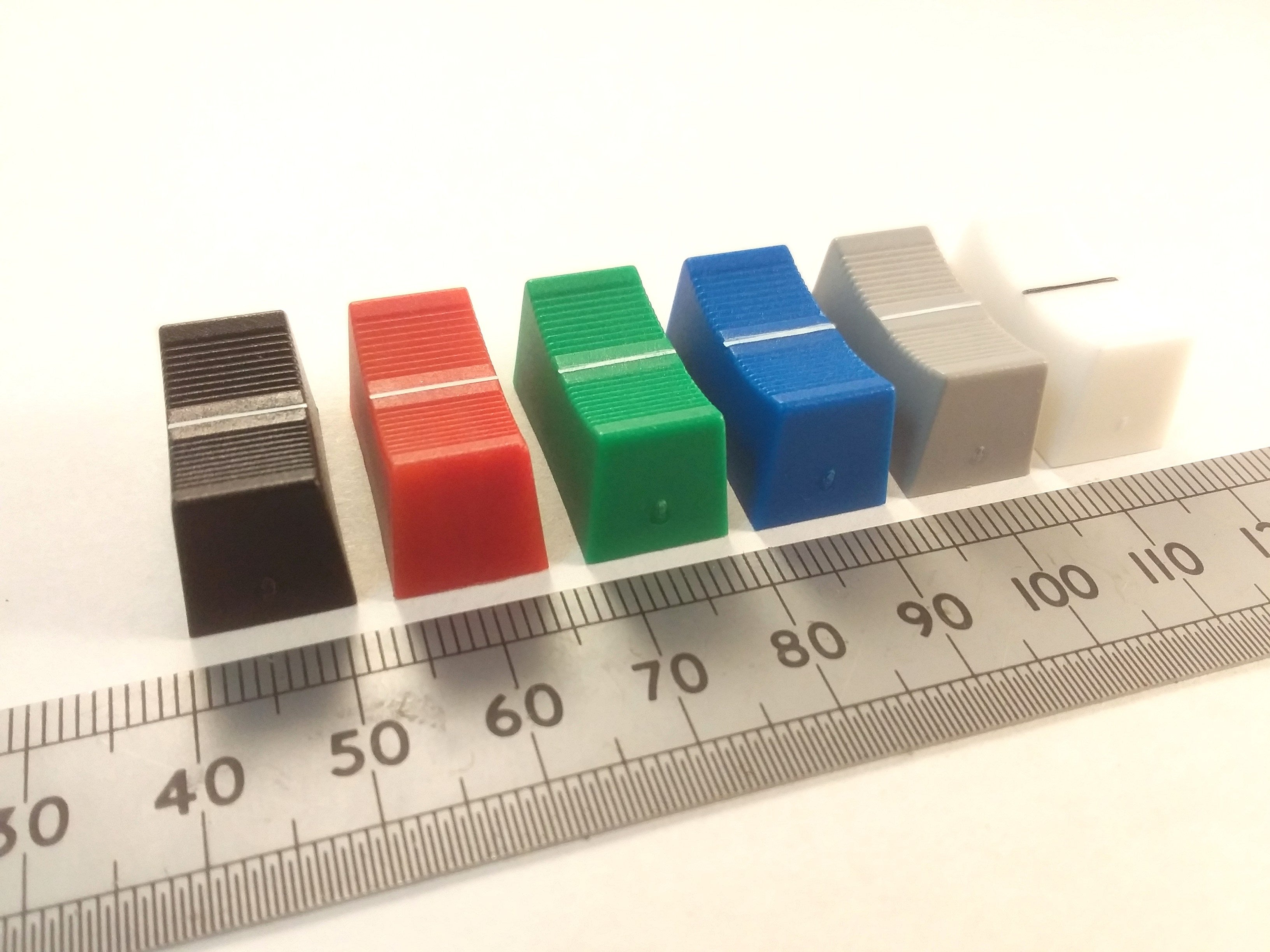 Slider Fader Knob Cap 22mm Varied Colours CS1A