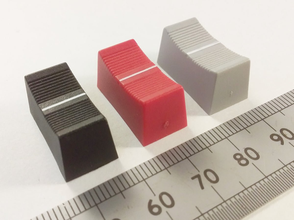 Mixer Fader Slider Knob Cap 22mm CS1B Tapered Shaft