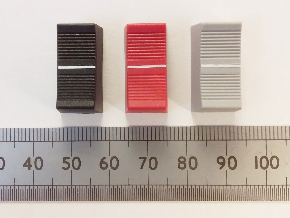 Mixer Fader Slider Knob Cap 22mm CS1B Tapered Shaft
