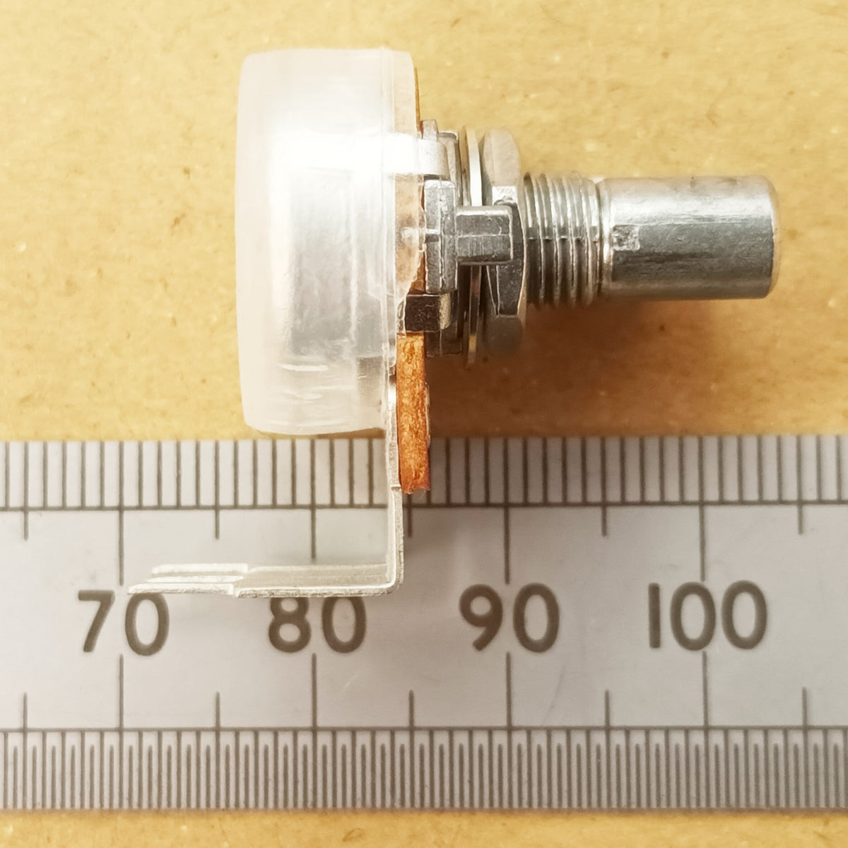Potentiometer Reverse Logarithmic Vertical PCB 6mm Round Shaft Inverse C VR60