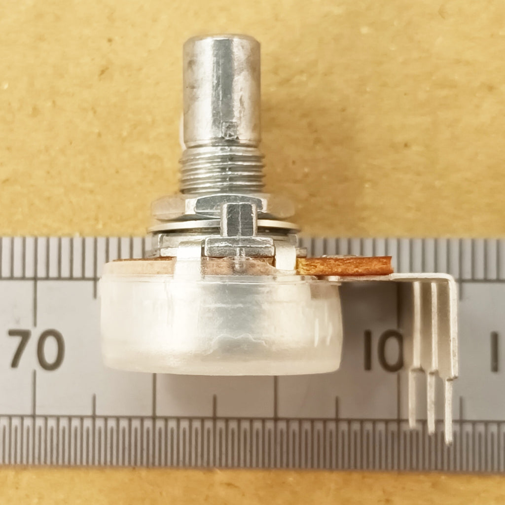 Potentiometer Reverse Logarithmic Vertical PCB 6mm Round Shaft Inverse C VR60