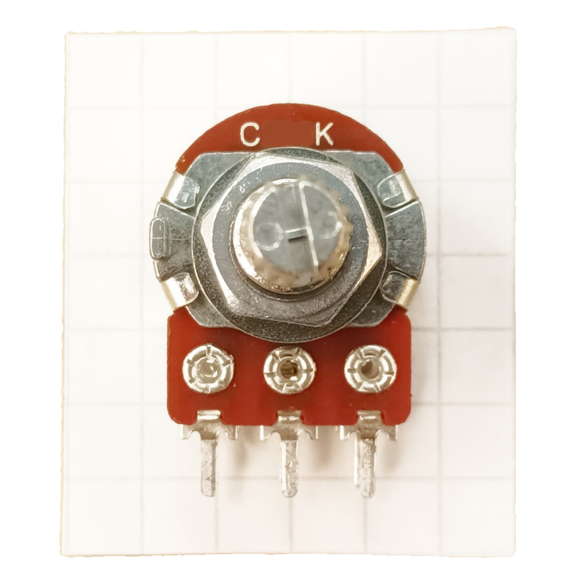 Stereo Potentiometer Reverse Logarithmic Taper Splined Shaft C ST