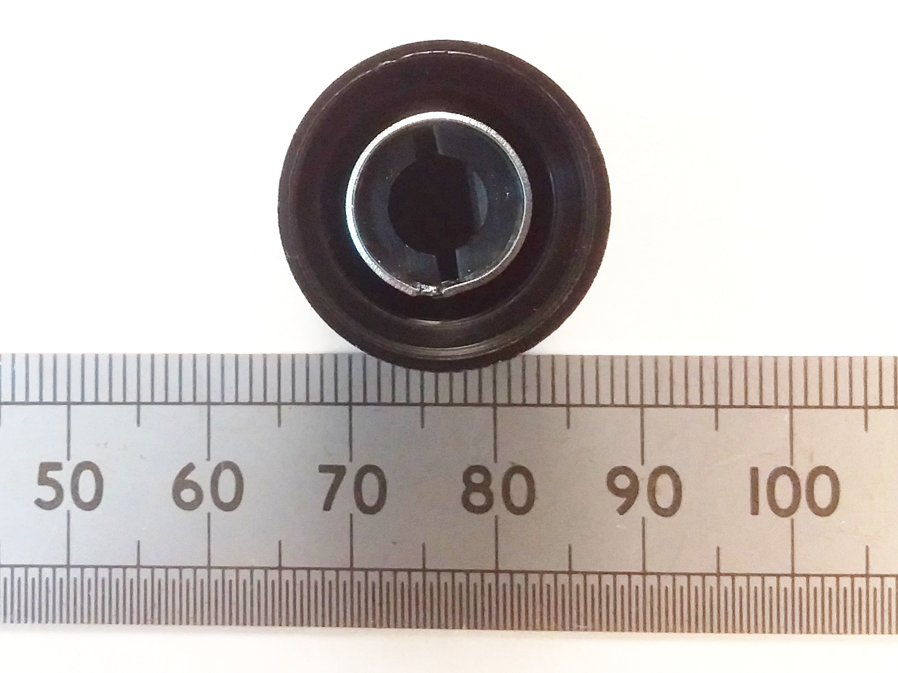 Movable Pointer Cap Control Knob 19mm 0.25 Inch 6.3mm D Shaft K21 D635