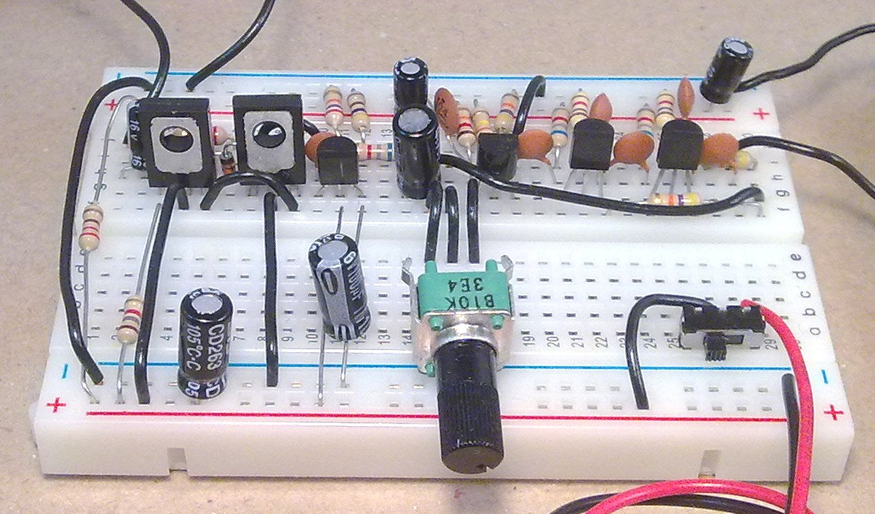 Six Transistor AM Radio Kit Using Solderless Breadboard With Full Online Instructions BBRK-1