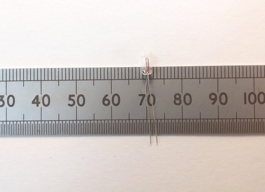3mm 6V Low Current Grain of Wheat Light Bulb 16mA 0.1 Watt VDR