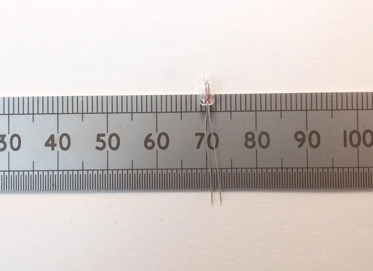 3mm 6V Low Current Grain of Wheat Light Bulb 16mA 0.1 Watt VDR
