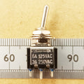 Toggle Switch Miniature DPDT or DPDT CO 3A 250V