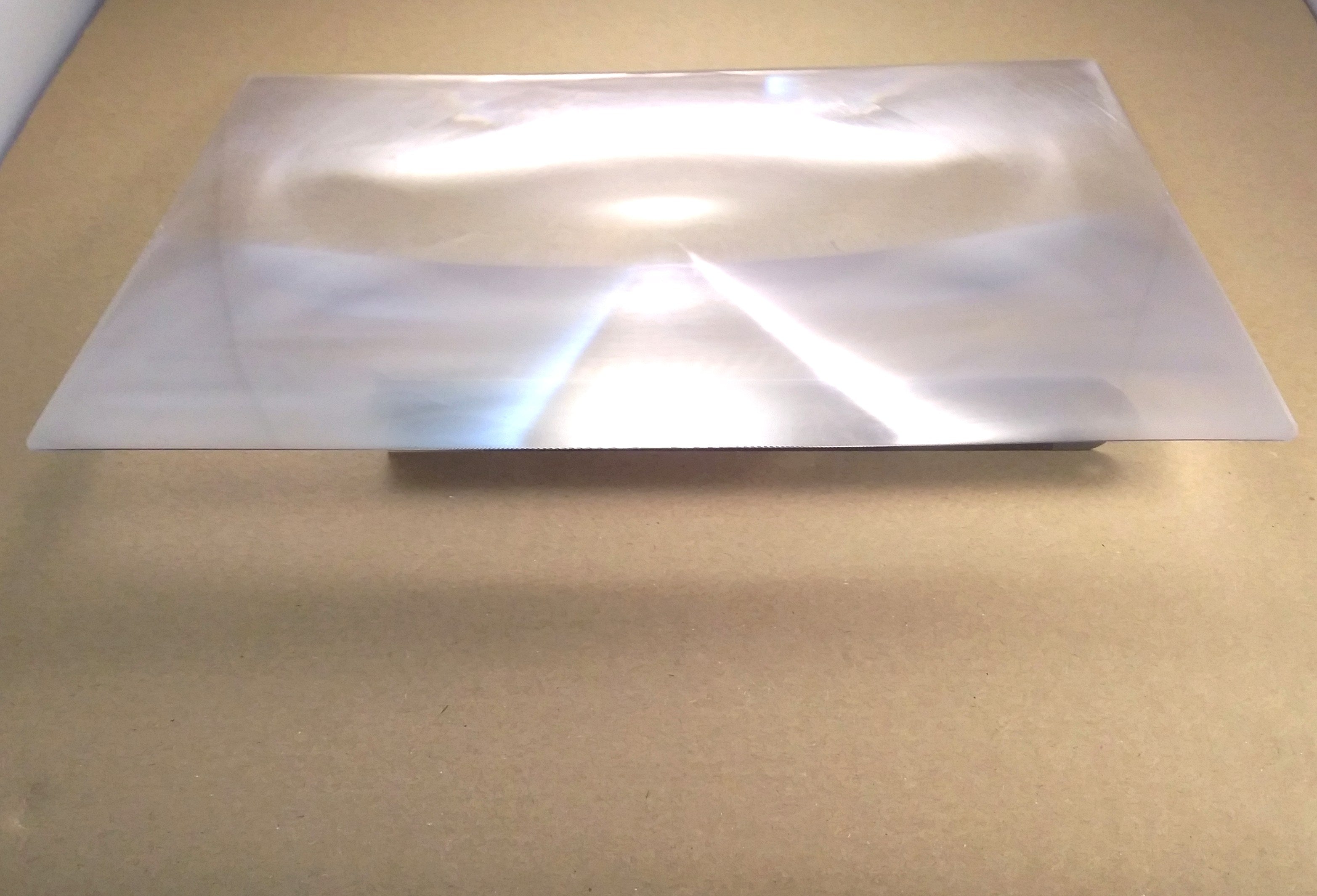 Large Fresnel Magnifying Lens Plastic Magnifier 260 X 177mm Solar Firelighter