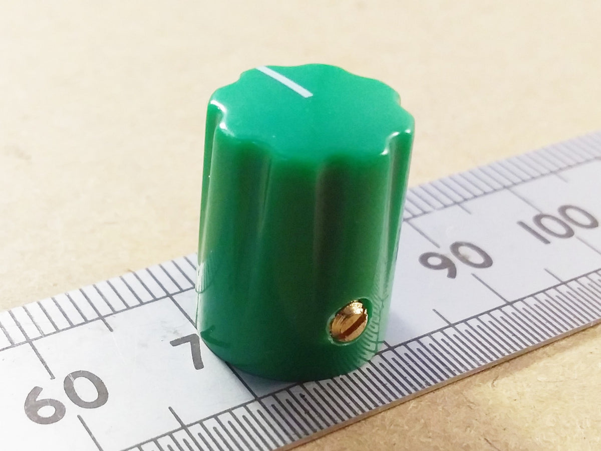 Control Knob For Quarter Inch Round or 6mm Splined Shafts 13mm 1900h