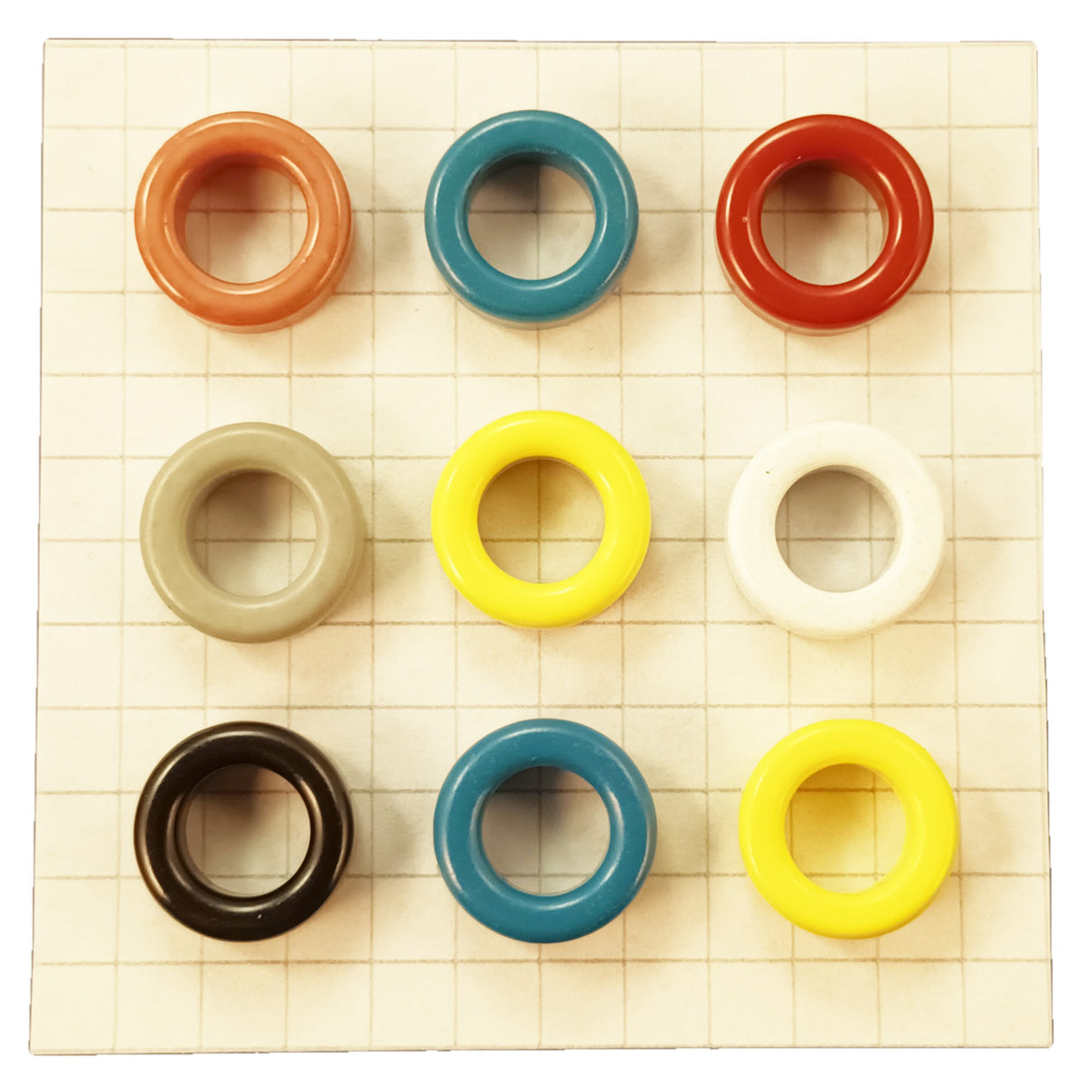 T50 Iron Powder Toroid Radio Inductor Core Amidon Micrometals Toroidal Coil Form T-50