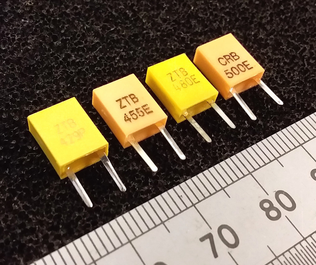 Ceramic Resonator IF 429kHz 455kHz 480kHz Or 500kHz ZTB CRB Series