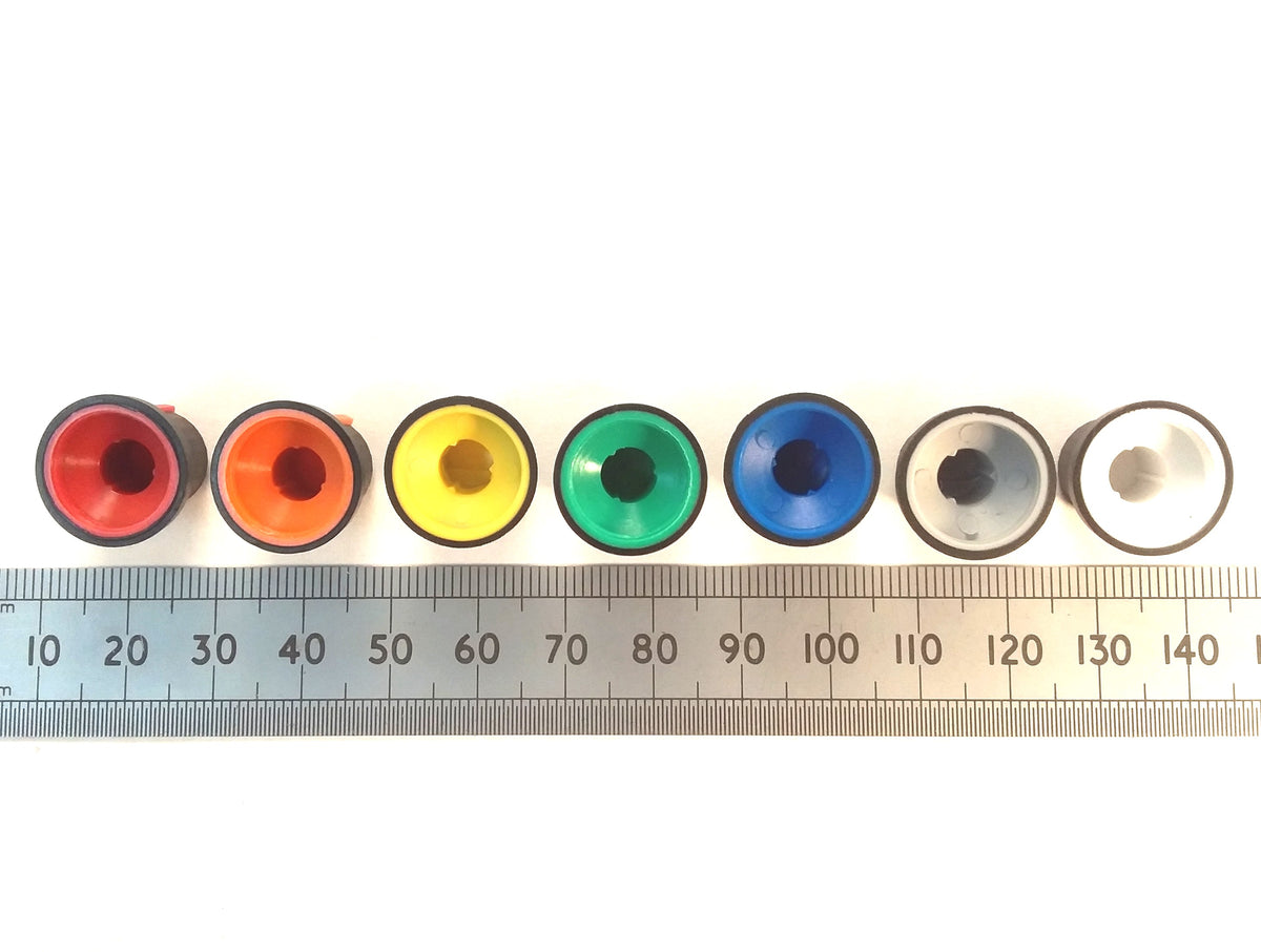 Control Knob for 6mm T18 Splined Shaft Pots With Indicator Line K87MAR