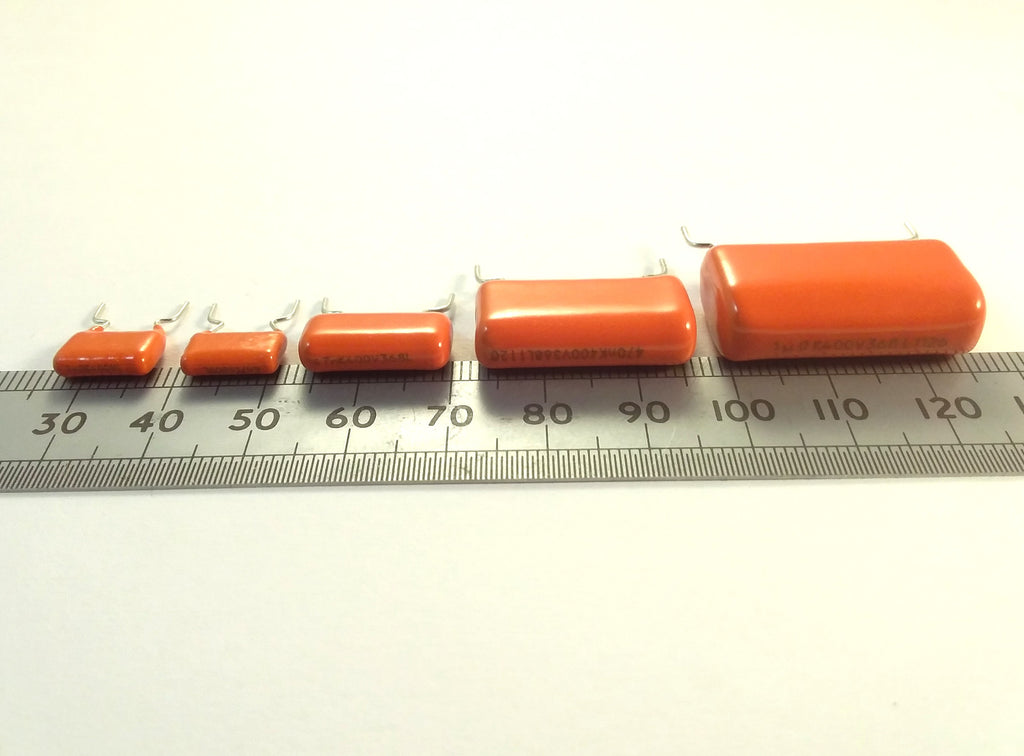 Capacitor Orange Drop Metalised Polyester Film MKT368